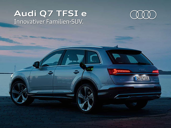 Elektromobilität von Audi - Der Audi Q7 TFSI e Hybrid